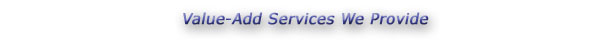 Services We Provide