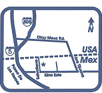 Tijuana Location Map