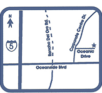 Oceanside Location Map